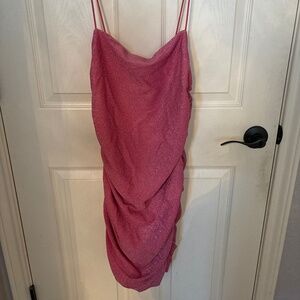 Pink shimmer Dress